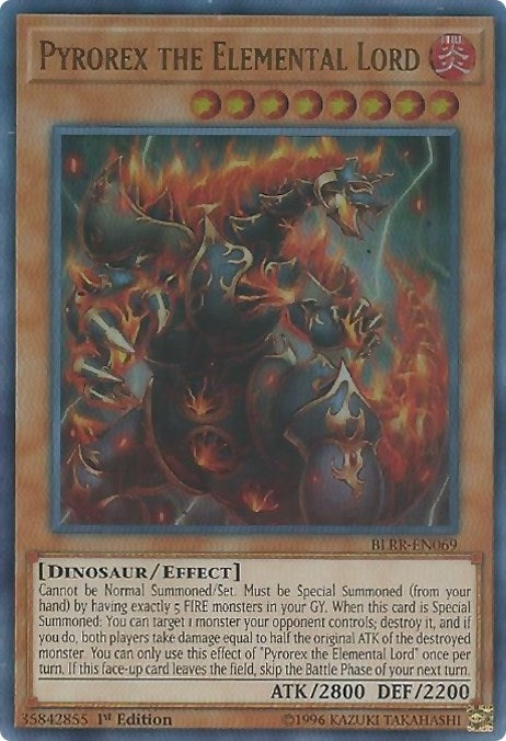 Pyrorex the Elemental Lord (BLRR-EN069) [BLRR]