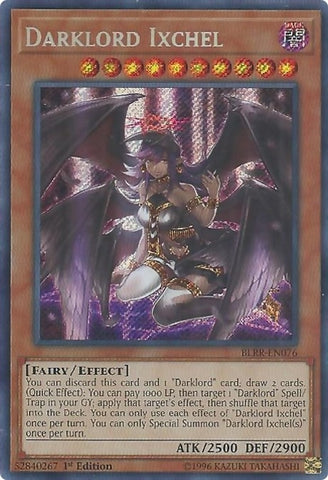 Darklord Ixchel (BLRR-EN076) [BLRR]
