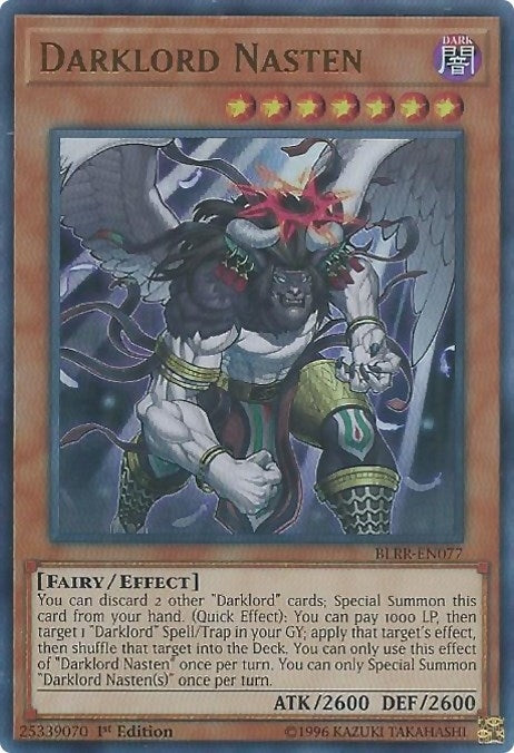Darklord Nasten (BLRR-EN077) [BLRR]