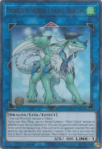 Imduk the World Chalice Dragon (BLRR-EN086) [BLRR]