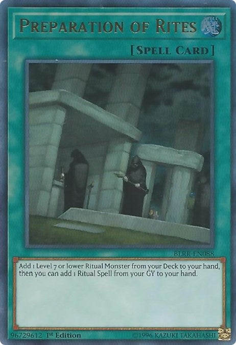 Preparation of Rites (BLRR-EN088) [BLRR]