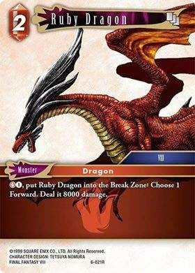 Ruby Dragon (6-021R) [OP6]