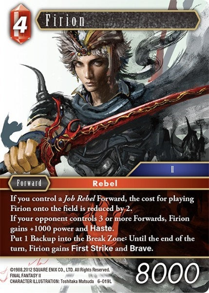 Firion (6-019L) [OP6]