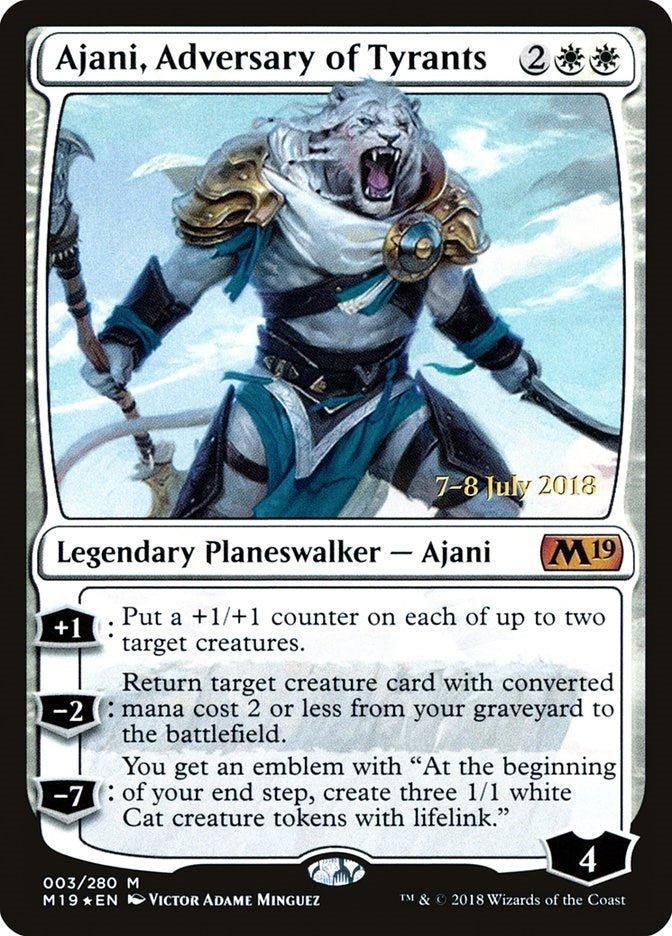 Ajani Adversary of Tyrants (3) [PRE]