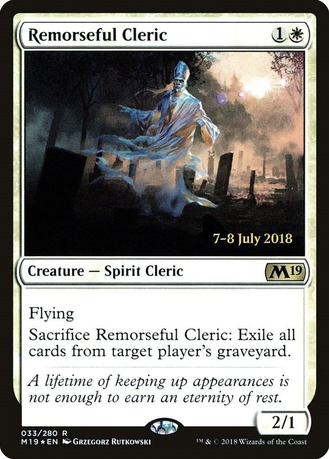 Remorseful Cleric (33) [PRE]
