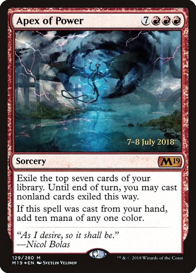 Apex of Power (129) [PRE]