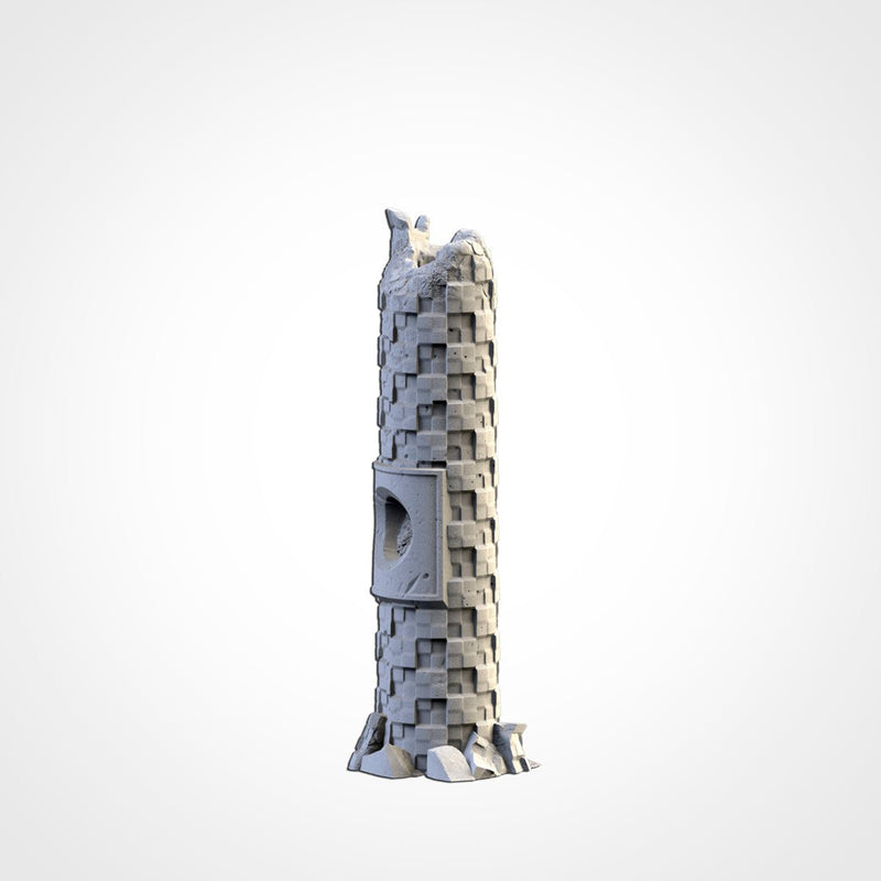 Nuclear Plants 3D printed terrain view 16