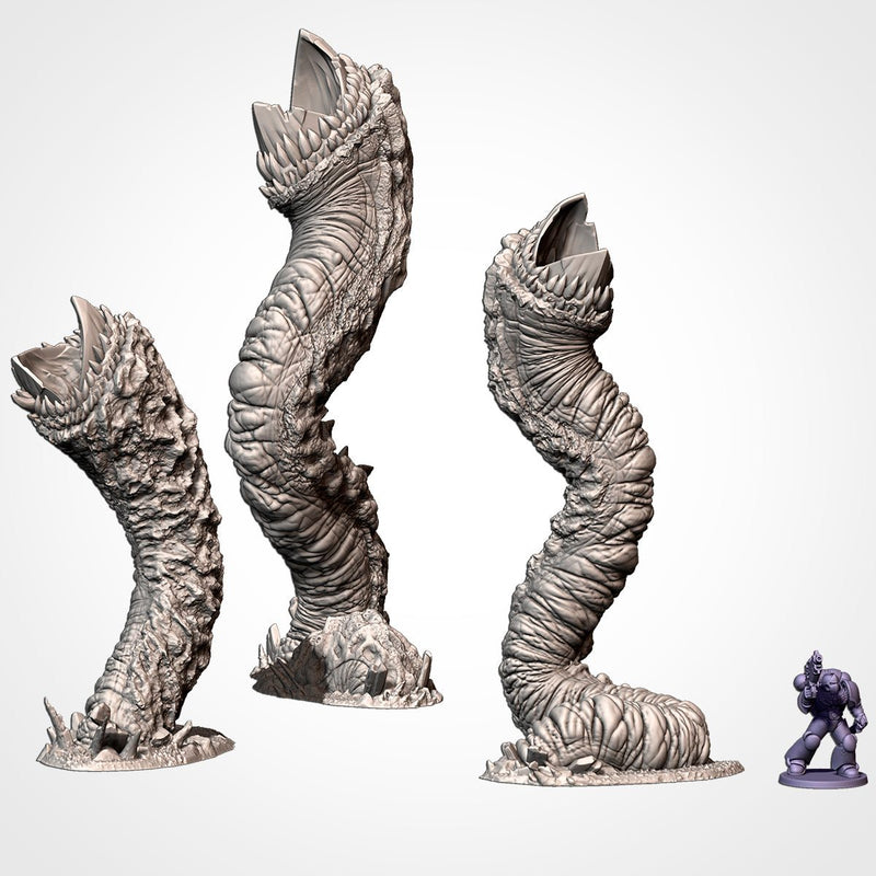 Hellish Terrain 3D printed terrain view 16