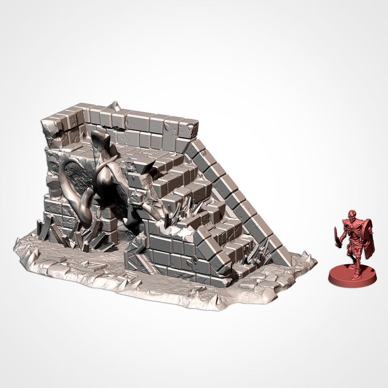 The Lost City 3D printed terrain view 16