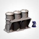 Industrial Sector 3D printed terrain view 16