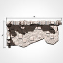 Abandoned Ruins GW 10th 3D printed terrain view 16