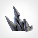 Icebergs 3D printed terrain view 16