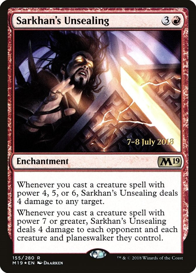 Sarkhans Unsealing (155) [PRE]