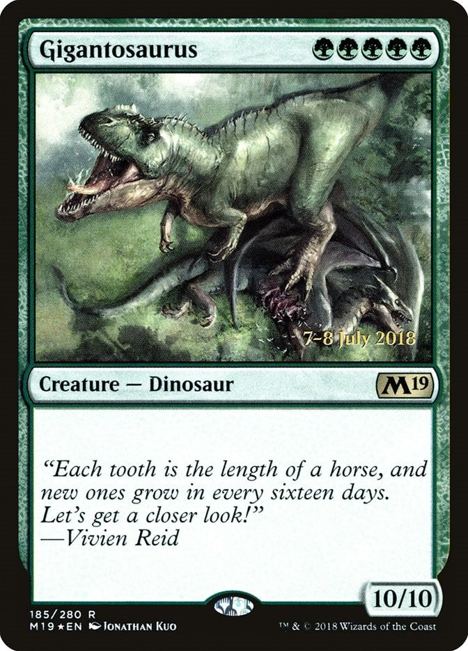 Gigantosaurus (185) [PRE]