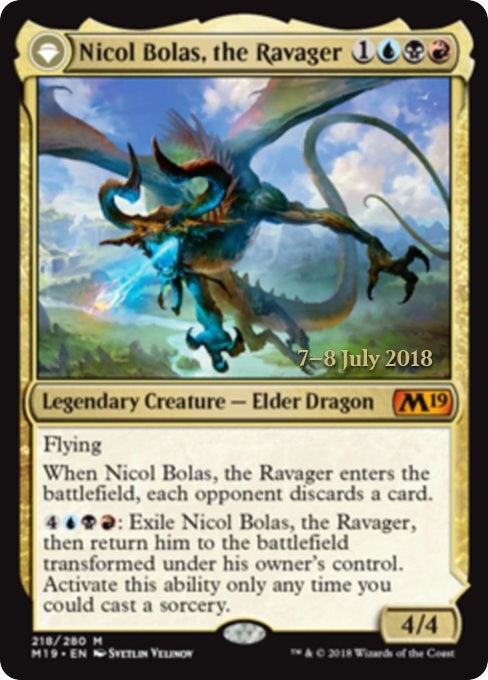 Nicol Bolas the Ravager (218) [PRE]