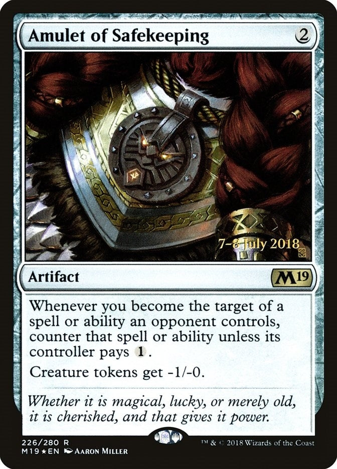 Amulet of Safekeeping (226) [PRE]