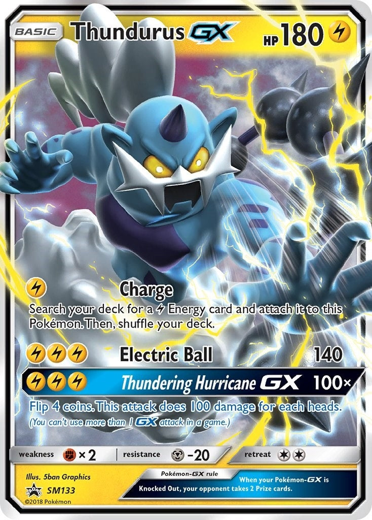 Thundurus GX SM133 (SM133) [SMP]