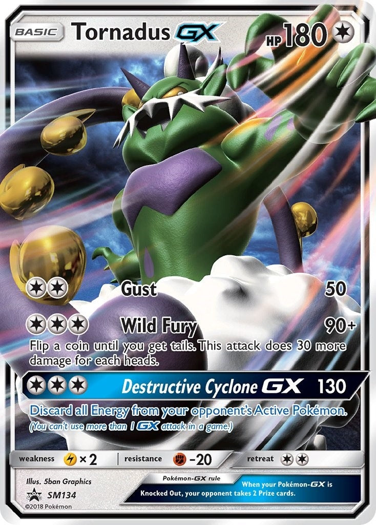 Tornadus GX SM134 (SM134) [SMP]