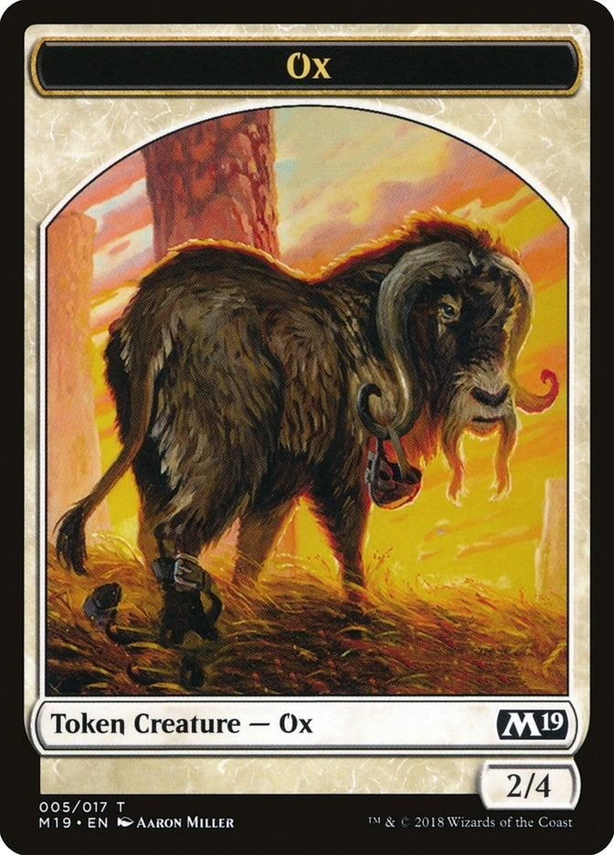 Ox Token (5) [M19]