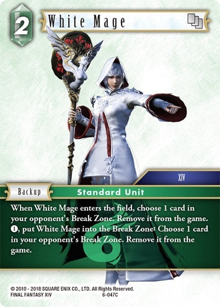White Mage (6-047C) [OP6]