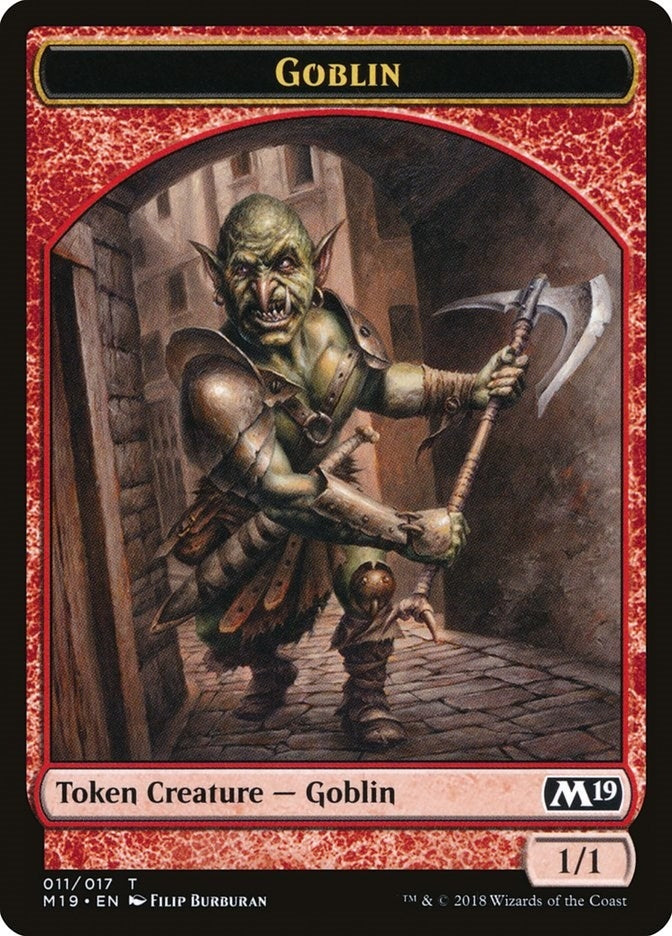 Goblin Token (11) [M19]