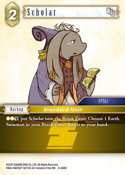 Scholar FFTA2 (6-068C) [OP6]