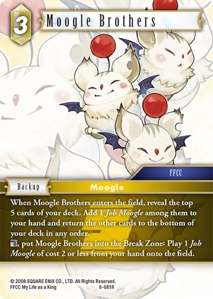 Moogle Brothers (6-081R) [OP6]