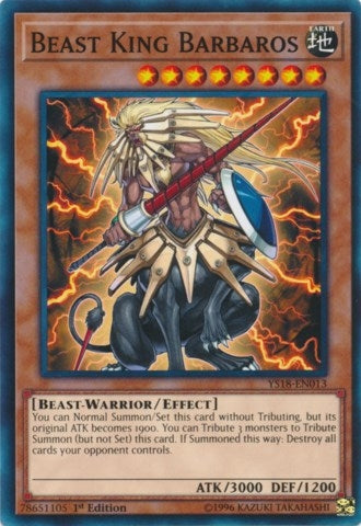 Beast King Barbaros (YS18-EN013) [YS18]