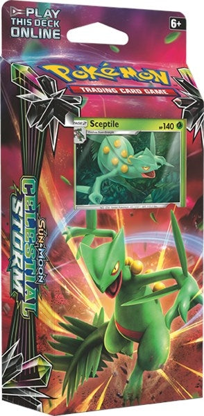 Celestial Storm Theme Deck Leaf Charge Sceptile [CES]