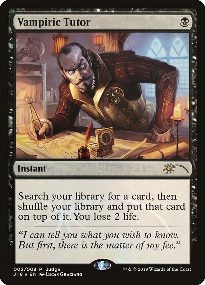 Vampiric Tutor J18 (2) [JDG]