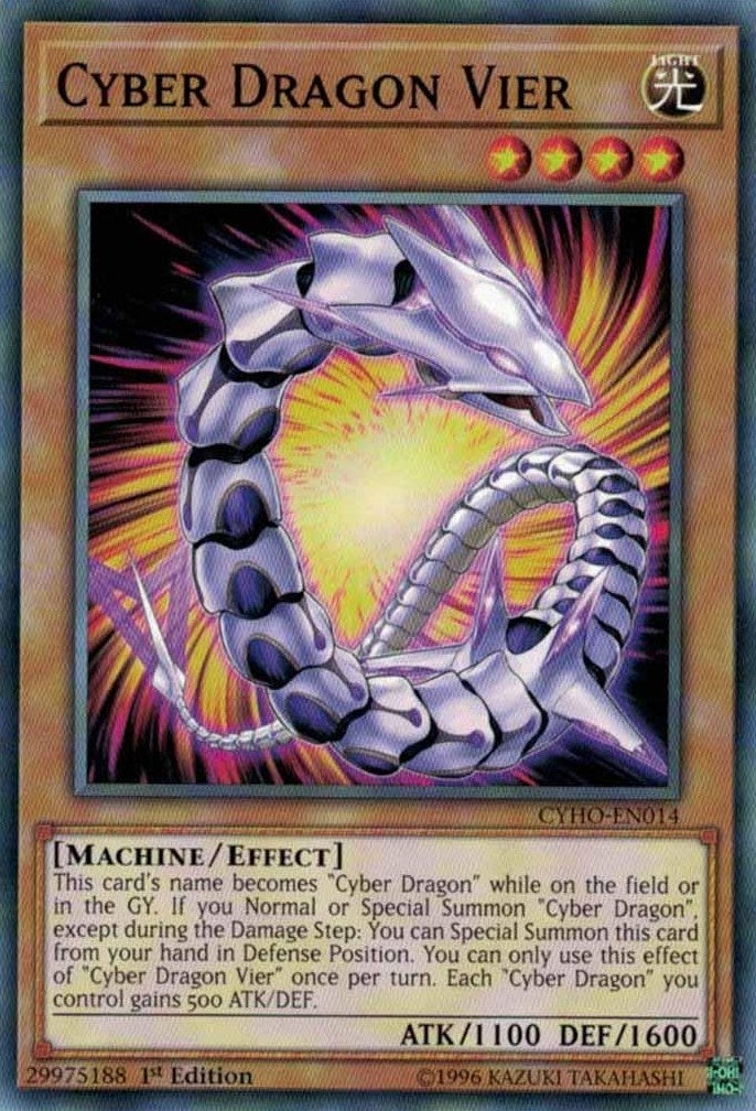 Cyber Dragon Vier (CYHO-EN014) [CYHO]
