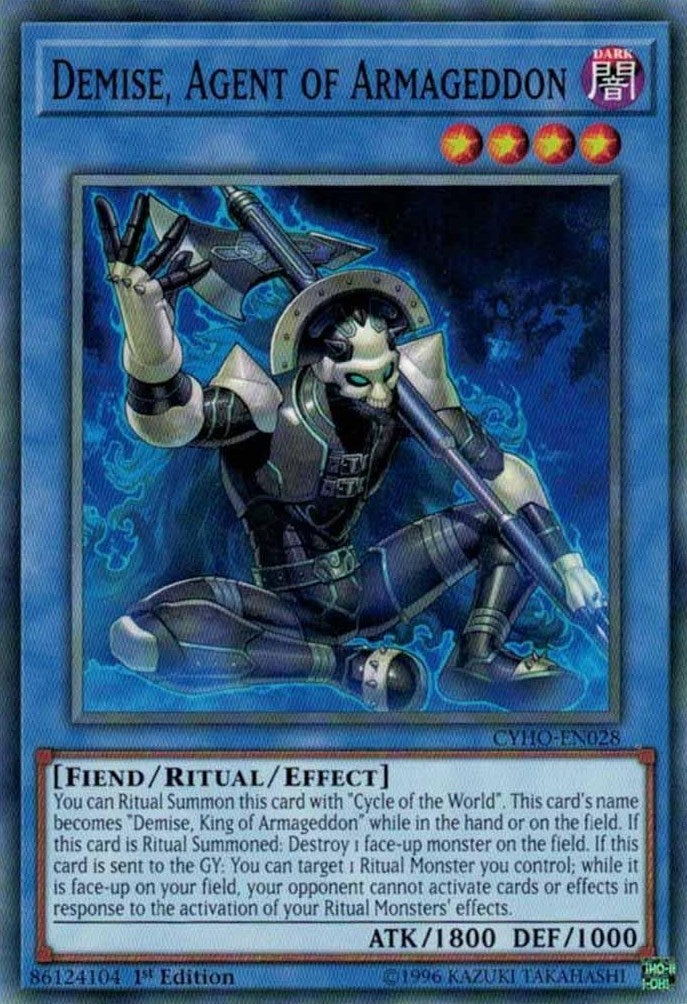 Demise Agent of Armageddon (CYHO-EN028) [CYHO]