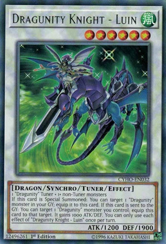 Dragunity Knight Luin (CYHO-EN032) [CYHO]