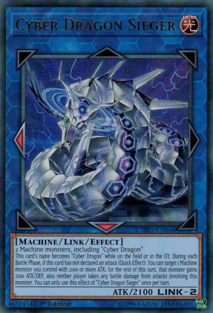 Cyber Dragon Sieger (CYHO-EN046) [CYHO]