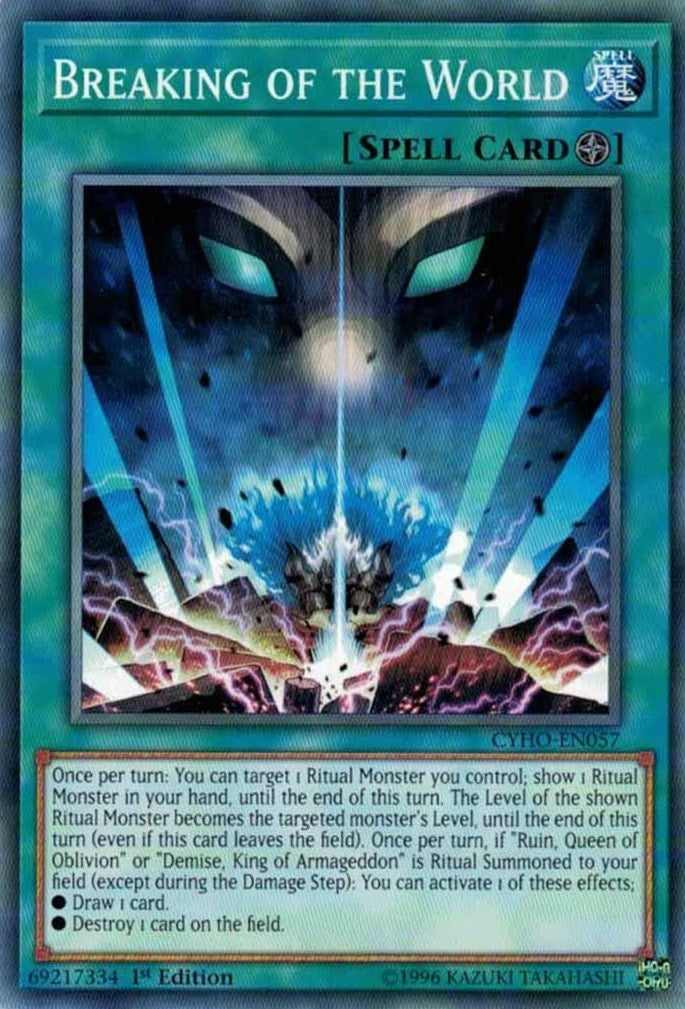 Breaking of the World (CYHO-EN057) [CYHO]