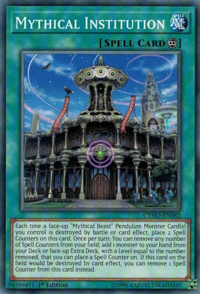 Mythical Institution (CYHO-EN062) [CYHO]