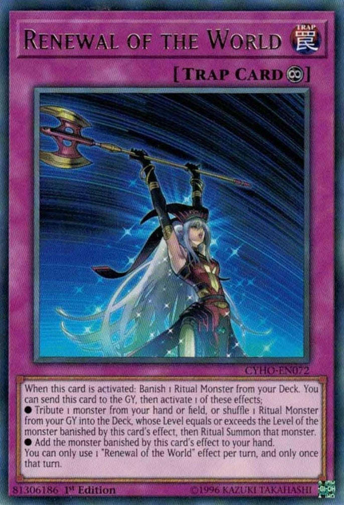 Renewal of the World (CYHO-EN072) [CYHO]