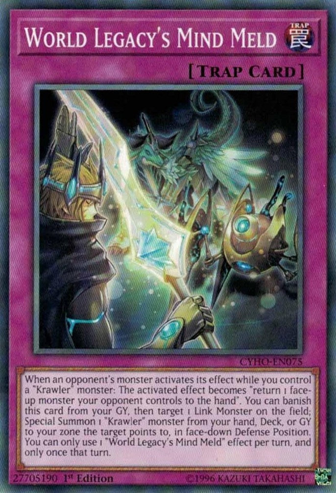 World Legacys Mind Meld (CYHO-EN075) [CYHO]