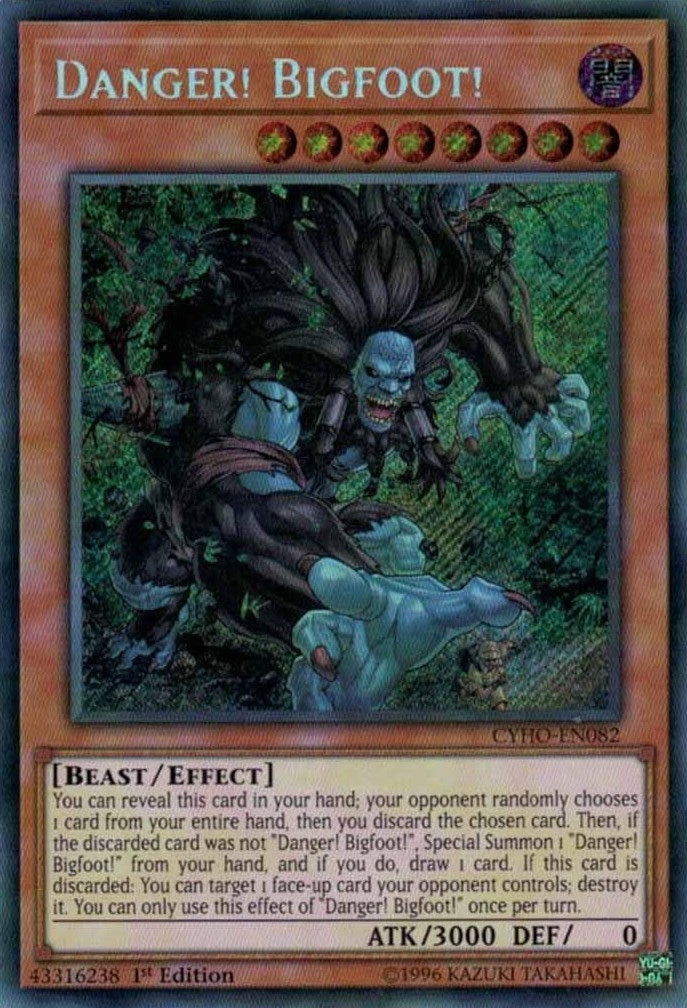 Danger Bigfoot (CYHO-EN082) [CYHO]