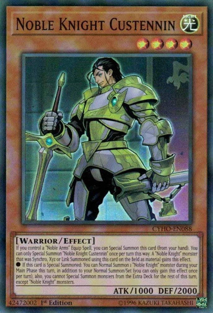 Noble Knight Custennin (CYHO-EN088) [CYHO]