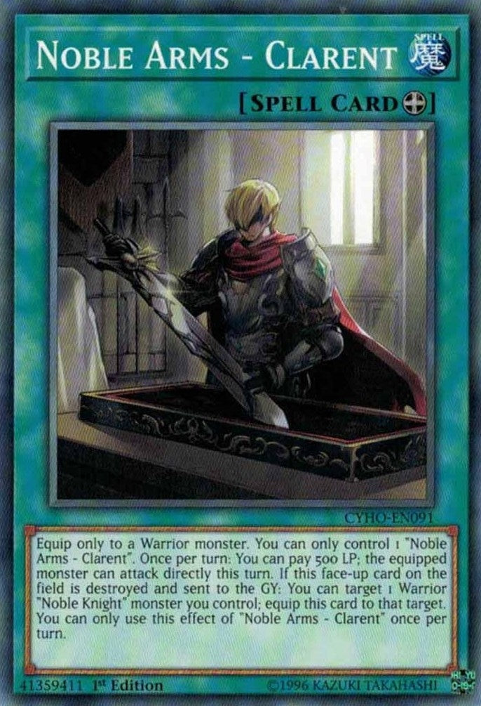Noble Arms Clarent (CYHO-EN091) [CYHO]