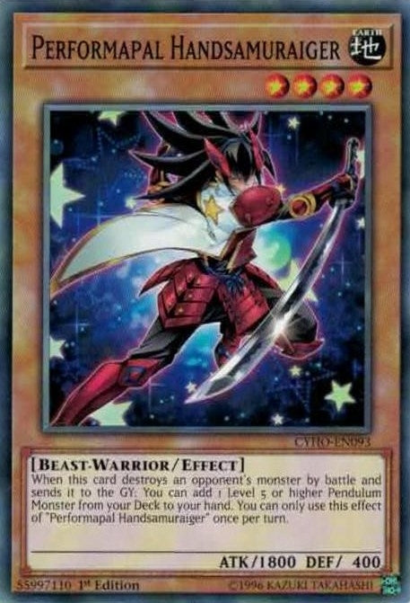 Performapal Handsamuraiger (CYHO-EN093) [CYHO]