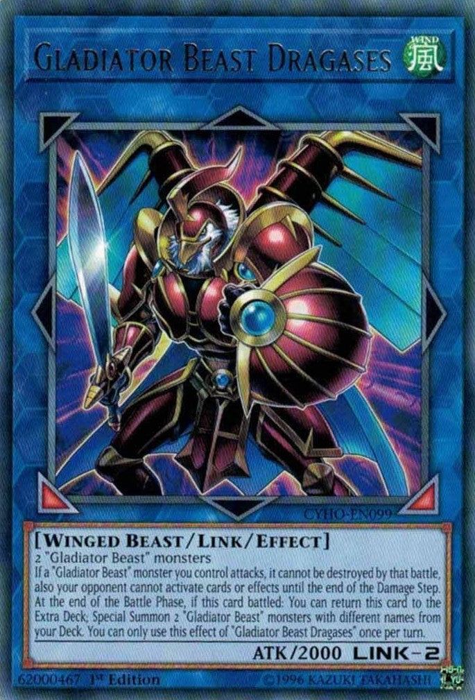 Gladiator Beast Dragases (CYHO-EN099) [CYHO]