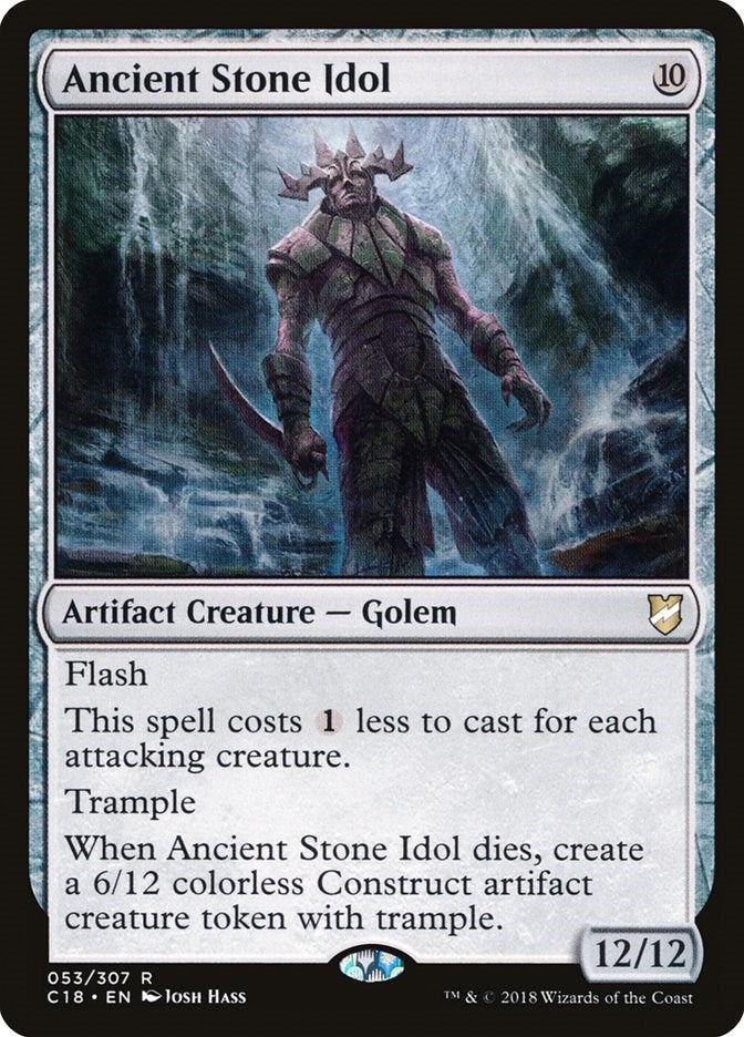 Ancient Stone Idol (53) [C18]