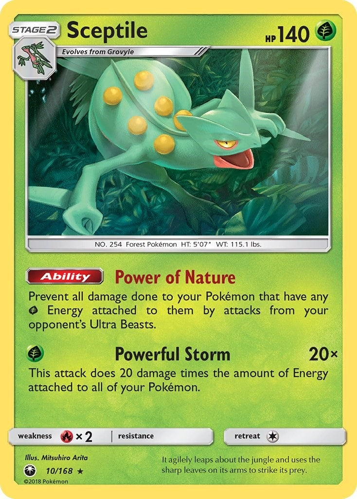 Sceptile (10/168) [CES]