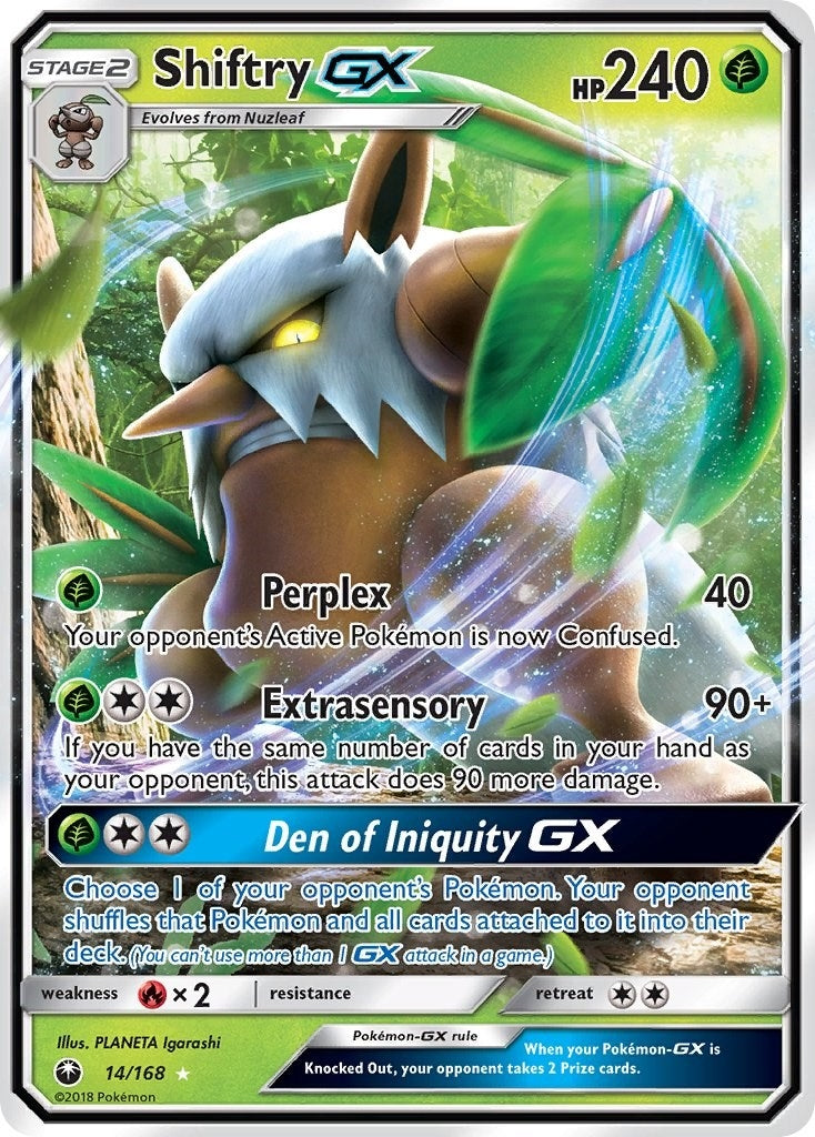 Shiftry GX (14/168) [CES]