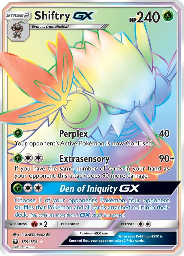 Shiftry GX Secret (169/168) [CES]