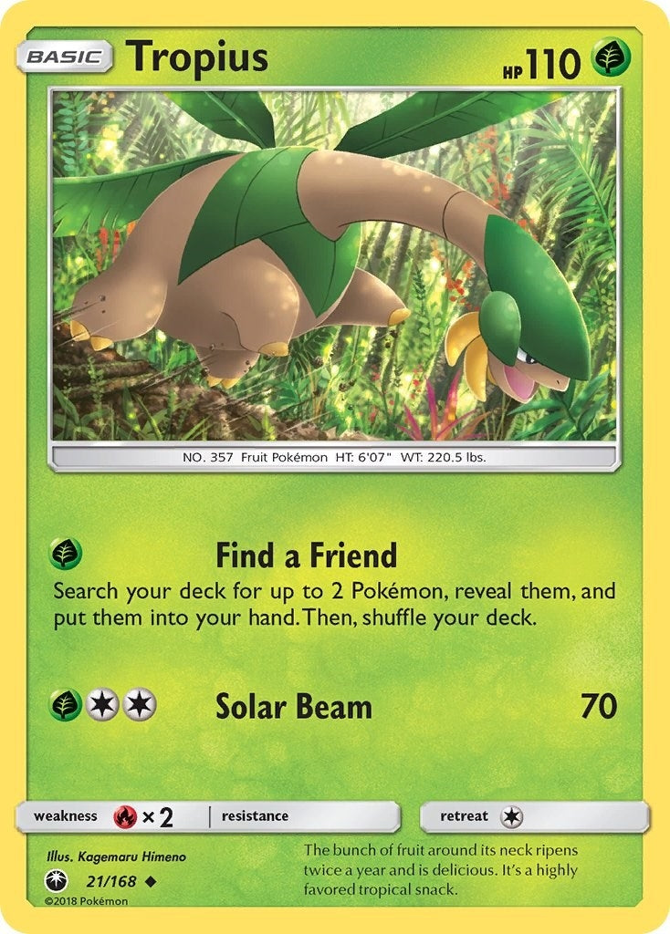 Tropius (21/168) [CES]