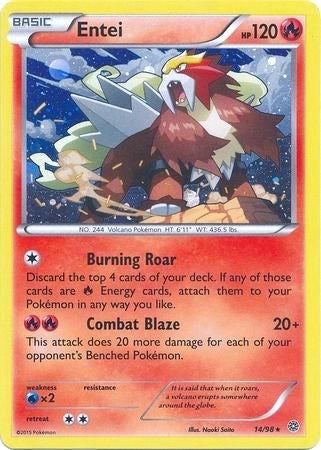 Entei 14 98 Cosmos Holo (014/098) [BLE]