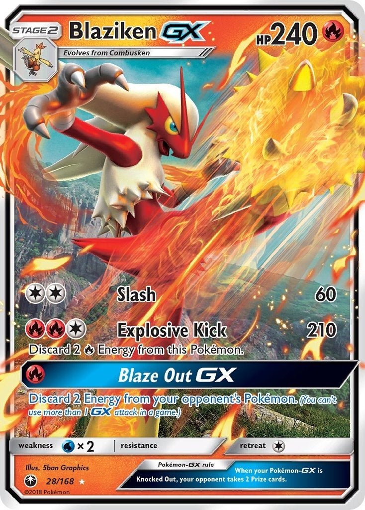 Blaziken GX (28/168) [CES]